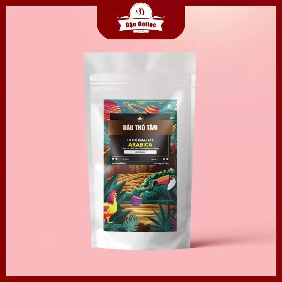 Cà Phê Rang Xay Arabica - Dậu Thổ Tâm (250/500G)