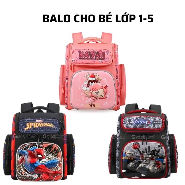 Cặp chống gù cho bé lớp 1-5